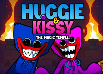 Huggie & Kissy The magic temple