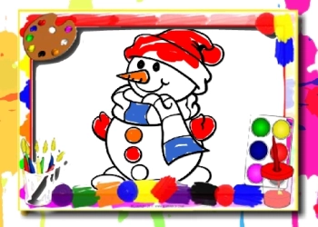 Winter Coloring Book